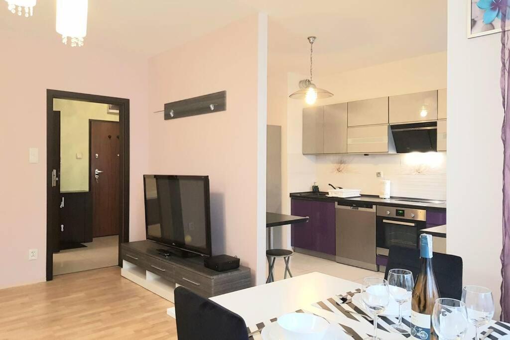 Luxury Kings Residence 50M2 2 Pok. Downtown Dobrego Pasterza Piekny Krakau Exterior foto