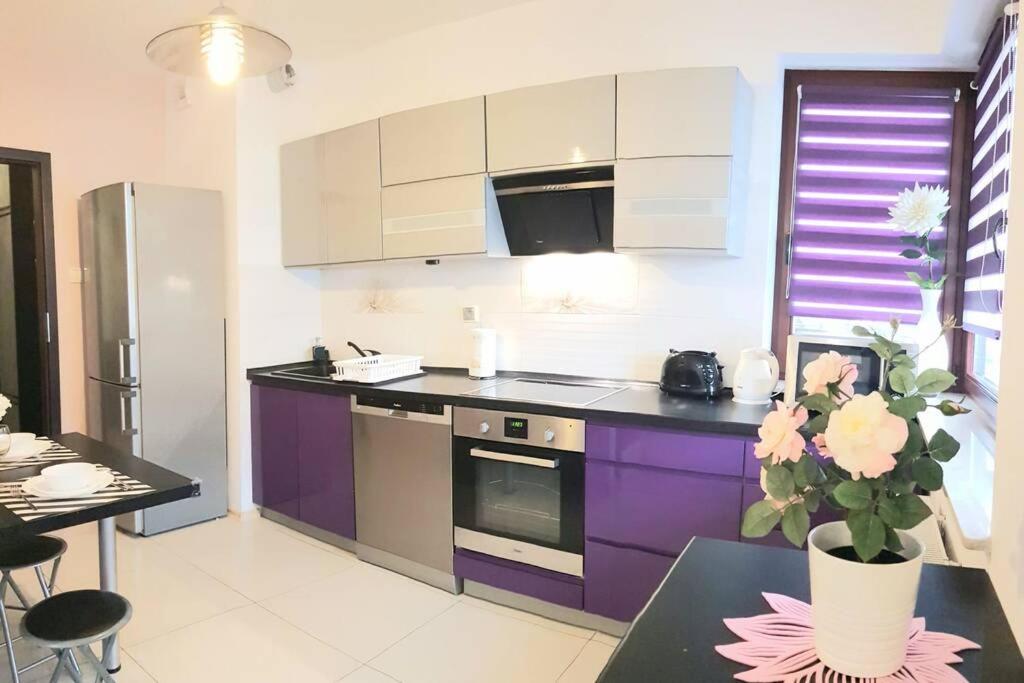 Luxury Kings Residence 50M2 2 Pok. Downtown Dobrego Pasterza Piekny Krakau Exterior foto